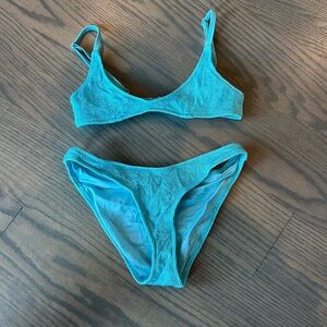 Triangl Swimwear Crochet Bikini